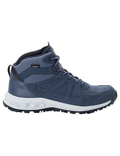 Jack Wolfskin Damen Woodland 2 Texapore Mid W, Graphite, 41 EU von Jack Wolfskin