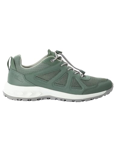 Jack Wolfskin Damen Woodland 2 Vent Low W Walking-Schuh, Hedge Green, 40.5 EU von Jack Wolfskin