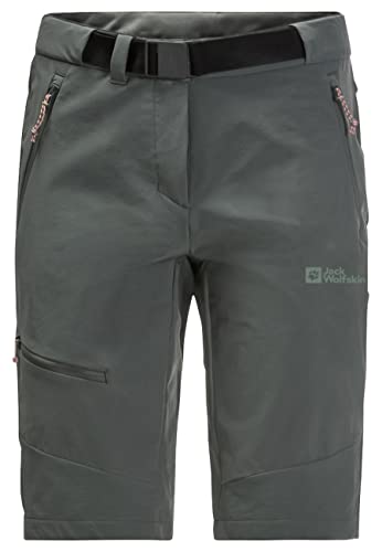 Jack Wolfskin Damen Ziegspitz Shorts, Slate Green, 40 von Jack Wolfskin