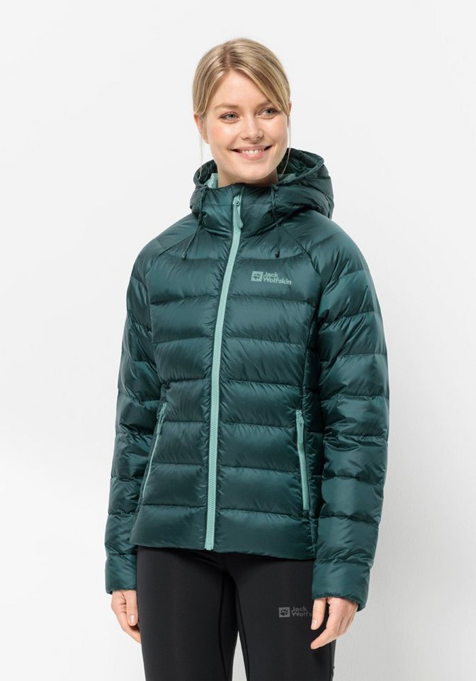 Jack Wolfskin Daunenjacke NEBELHORN DOWN HOODY W von Jack Wolfskin