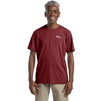 Jack Wolfskin Delgami S|S Men Funktionsshirt Herren M red Deep Ruby von Jack Wolfskin