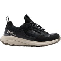 Jack Wolfskin Dromoventure ATH Texapore Low Women Wasserdichte Outdoor-Schuhe Damen 37.5 grey,black Phantom von Jack Wolfskin