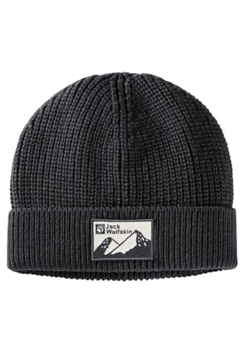 Jack Wolfskin EDO Badge Beanie Black One Size Jack Wolfskin EDO Badge Beanie Black One Size von Jack Wolfskin