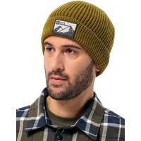 Jack Wolfskin EDO Badge Beanie Strickmütze one size cottage cottage von Jack Wolfskin