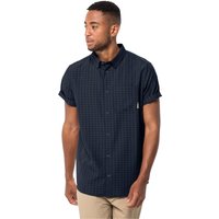 Jack Wolfskin EL Dorado Shirt Men Kurzarm Wanderhemd Herren S blau night blue checks von Jack Wolfskin