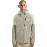Jack Wolfskin Eagle Peak 2L Jacket Men Regenjacke Herren M beige Linen von Jack Wolfskin