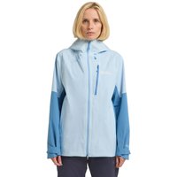 Jack Wolfskin Eagle Peak 2L Jacket Women Regenjacke Damen L blue Ice Blue von Jack Wolfskin