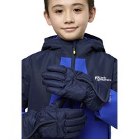 Jack Wolfskin Easy Entry Glove Kids Winddichte Handschuhe Kinder 116 blau night blue von Jack Wolfskin