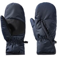 Jack Wolfskin Easy Entry Mitten Kids Winddichte Fäustlinge Kinder 128 blau night blue von Jack Wolfskin