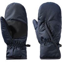 Jack Wolfskin Easy Entry Mitten Kids Winddichte Fäustlinge Kinder 92 blau night blue von Jack Wolfskin