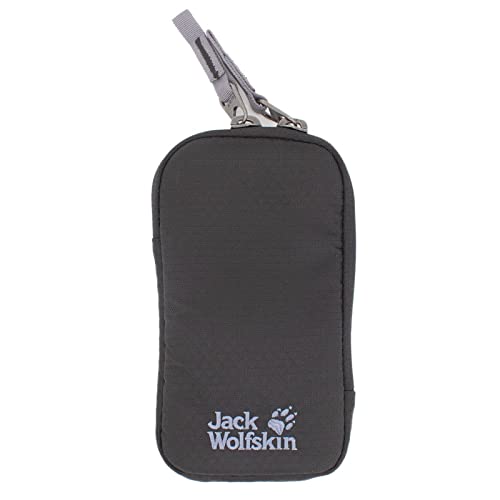 Jack Wolfskin Ecoloader Smart Pouch Handy Tasche kleine Umhängetasche 8007101 Unisex Schwarz von Jack Wolfskin