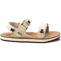 Jack Wolfskin Ecostride 2 Sandal Men Nachhaltige Trekkingsandale Herren 43 braun natural / cork von Jack Wolfskin