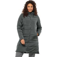 Jack Wolfskin Eisbach Coat Women Wintermantel Damen M grau slate green von Jack Wolfskin