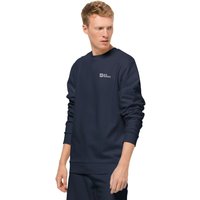 Jack Wolfskin Essential Crewneck Men Pullover aus Bio-Baumwolle Herren XXL blue night blue Jack Wolfskin Essential Crewneck Men Pullover aus Bio-Baumwolle Herren XXL blue night blue von Jack Wolfskin