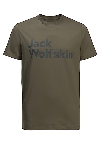 Jack Wolfskin Essential Logo T M Island Moss XL von Jack Wolfskin