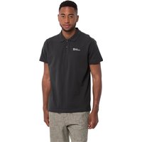 Jack Wolfskin Essential Polo Men Poloshirt Herren L schwarz black von Jack Wolfskin