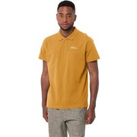 Jack Wolfskin Essential Polo Men Poloshirt Herren M braun curry von Jack Wolfskin