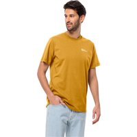 Jack Wolfskin Essential T-Shirt Men Herren T-shirt aus Bio-Baumwolle S braun curry von Jack Wolfskin