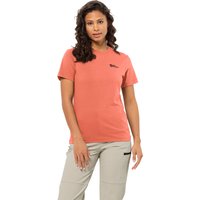 Jack Wolfskin Essential T-Shirt Women T-Shirt aus Bio-Baumwolle Damen XS orange warm amber von Jack Wolfskin
