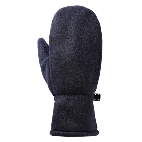 Jack Wolfskin FLEECE MITTEN K night blue, 104 von Jack Wolfskin