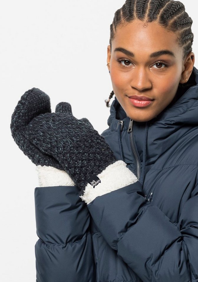 Jack Wolfskin Fäustlinge HIGHLOFT KNIT MITTEN WOMEN von Jack Wolfskin