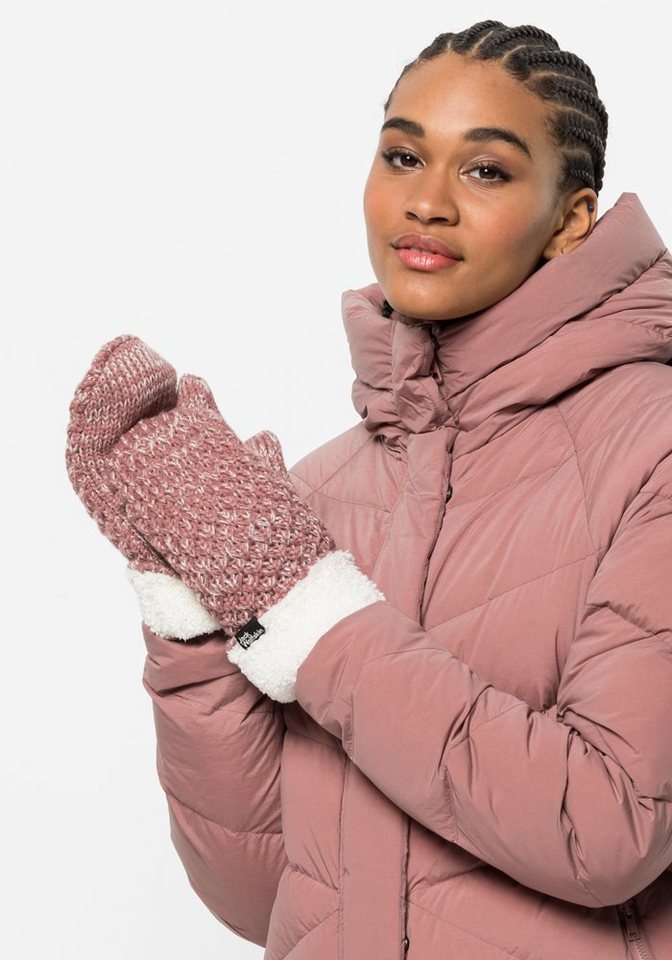 Jack Wolfskin Fäustlinge HIGHLOFT KNIT MITTEN WOMEN von Jack Wolfskin