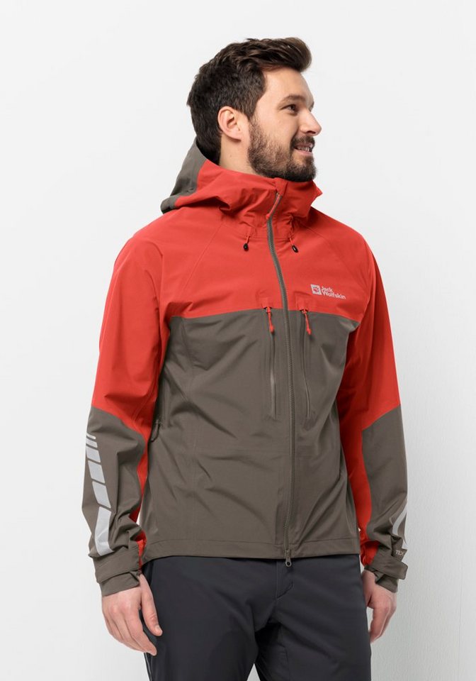 Jack Wolfskin Fahrradjacke MOROBBIA 3L JKT M von Jack Wolfskin