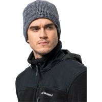 Jack Wolfskin Feldberg Beanie Wintermütze L blau night blue von Jack Wolfskin