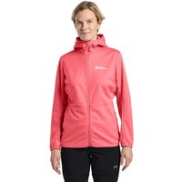 Jack Wolfskin Feldberg Hoody Women Softshelljacke Damen XL red sunset coral von Jack Wolfskin