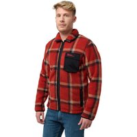 Jack Wolfskin Felslicht Check Jacket Men Fleecejacke Herren M red intense rust von Jack Wolfskin