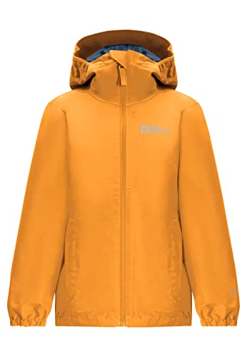 Jack Wolfskin Flaze Regenjacke Orange Pop 140 von Jack Wolfskin