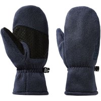 Jack Wolfskin Fleece Mitten Kids Fleece-Handschuhe Kinder 104 blau night blue von Jack Wolfskin