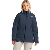 Jack Wolfskin Flowline Pro 2L Ins Jacket Women Wasserdichte Skijacke Damen XS blue midnight sky von Jack Wolfskin