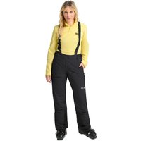 Jack Wolfskin Flowline Pro 2L Ins Pants Women Skihose mit Hosenträger und RECCO® Ortungssystem Damen XS black black von Jack Wolfskin