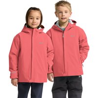 Jack Wolfskin Flowline SKI Jacket Kids Isolierte Skijacke Kinder 152 red sunset coral von Jack Wolfskin