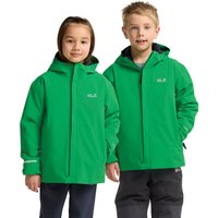 Jack Wolfskin Flowline SKI Jacket Kids Isolierte Skijacke Kinder 92 green mystic green von Jack Wolfskin
