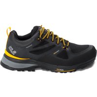 Jack Wolfskin Force Striker Texapore Low Men Wasserdichte Wanderschuhe Herren 40.5 schwarz black / burly yellow XT von Jack Wolfskin