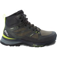 Jack Wolfskin Force Striker Texapore Mid Men Wasserdichte Wanderschuhe Herren 42 lime / dark green lime / dark green von Jack Wolfskin