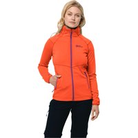 Jack Wolfskin Fortberg FZ Women Fleecejacke Damen S vibrant orange vibrant orange von Jack Wolfskin