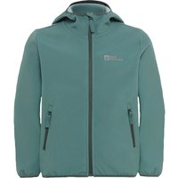 Jack Wolfskin Fourwinds Jacket Kids Softshelljacke Kinder 116 green Jade Green von Jack Wolfskin