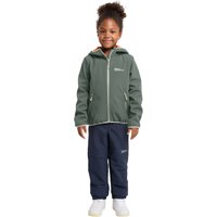 Jack Wolfskin Fourwinds Jacket Kids Softshelljacke Kinder 128 grau slate green von Jack Wolfskin