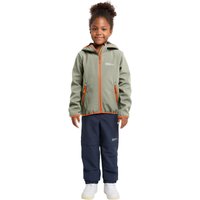 Jack Wolfskin Fourwinds Jacket Kids Softshelljacke Kinder 128 mint leaf mint leaf von Jack Wolfskin