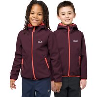 Jack Wolfskin Fourwinds Jacket Kids Softshelljacke Kinder 128 purple amaranth von Jack Wolfskin