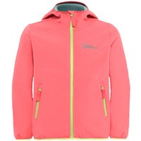 Jack Wolfskin Fourwinds Jacket Kids Softshelljacke Kinder 140 red sunset coral von Jack Wolfskin
