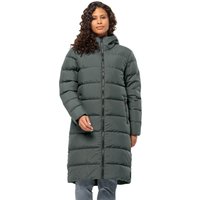 Jack Wolfskin Frozen Palace Coat Women Daunenmantel Damen M grau slate green von Jack Wolfskin