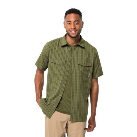 Jack Wolfskin Funktionshemd THOMPSON SHIRT MEN feuchtigkeitsregulierend von Jack Wolfskin