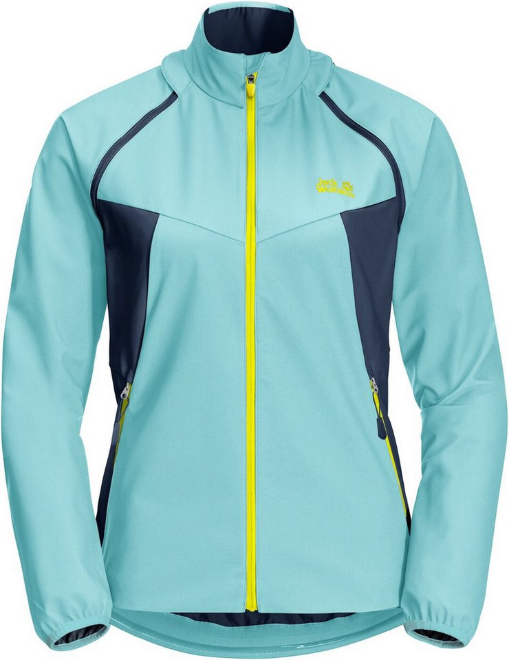 Jack Wolfskin Funktionsjacke TANDEM SOFTSHELL W DARK INDIGO von Jack Wolfskin