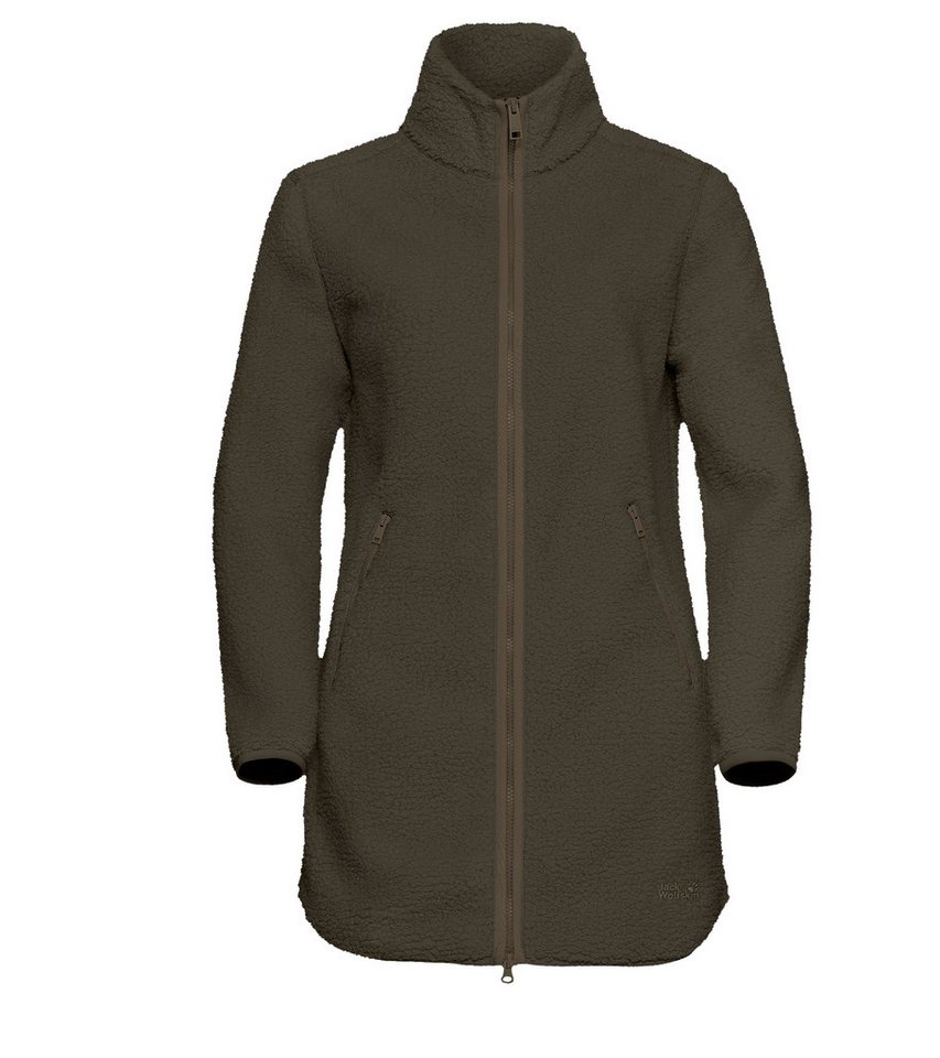 Jack Wolfskin Funktionsmantel Sherpafleecemantel HIGH CURL COAT W Wärmend, winddicht, Übergangsjacke Jack Wolfskin Funktionsmantel Sherpafleecemantel HIGH CURL COAT W Wärmend, winddicht, Übergangsjacke von Jack Wolfskin