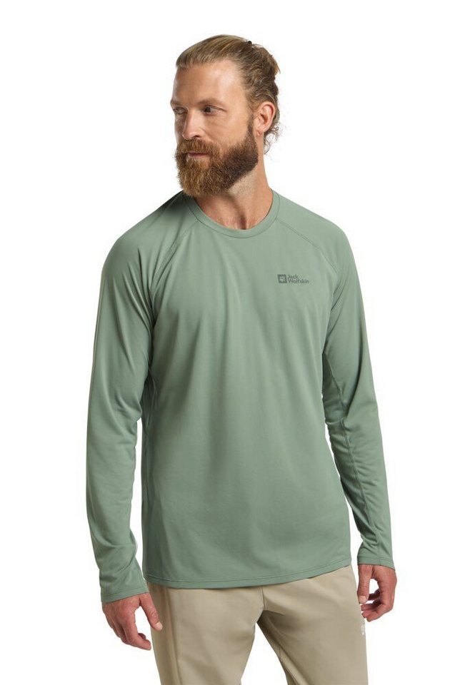 Jack Wolfskin Funktionsshirt Langarm Funktionsshirt Herren PRELIGHT SWIFT LS M von Jack Wolfskin