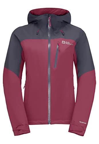 Jack Wolfskin GO Hike Jacket W Sangria red - XS von Jack Wolfskin